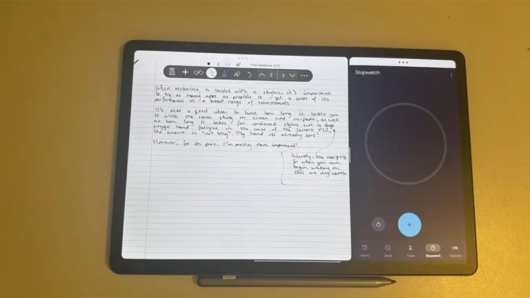 Paperlike tablet