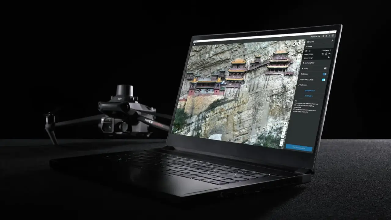 DJI laptop